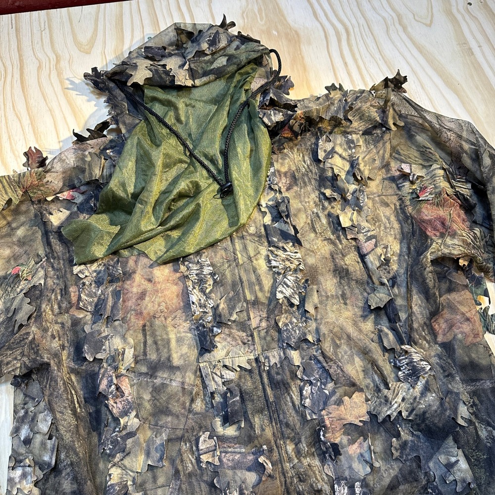 Field & Stream Mens 2XL/3XL Mossy Oak Country Camo 3D Leafy Suit Jacket MHA3026